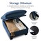 Best Choice Products 82in Modular Sectional Pillowtop Sofa w/ Ottoman & Storage